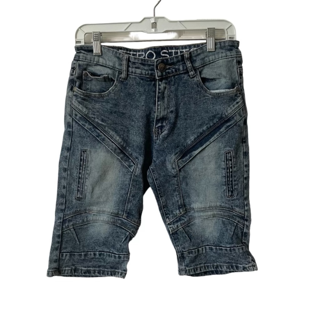 RETRO STITCH jeans shorts. Man 30